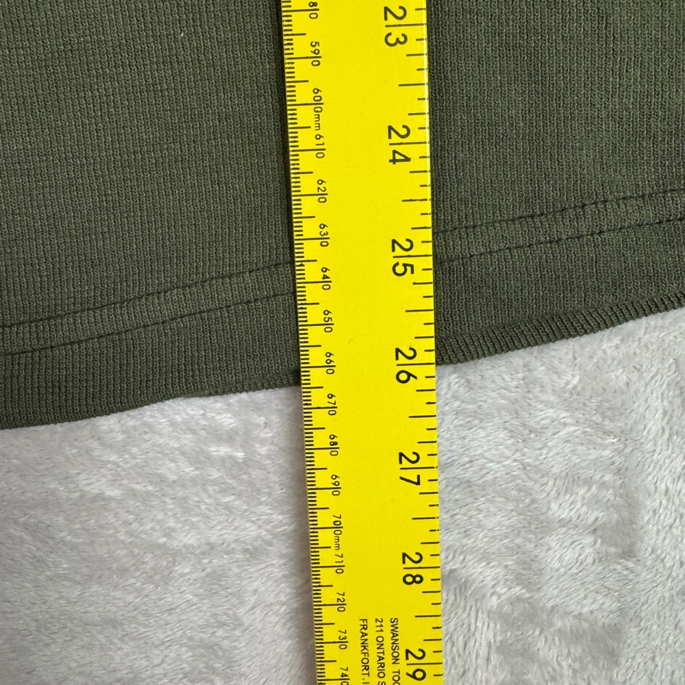 NWOT‎ American Giant Mens L French Rib Raglan Colorblock Crewneck Pullover Green - Picture 9 of 9